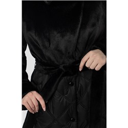 02-3284 Пальто женское утепленное (пояс)