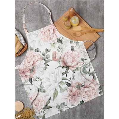 Фартук «Этель. Пионы», 60×70 см, 100% хлопок, саржа 190 г/м²