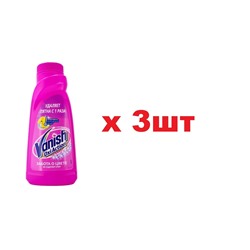 Vanish Oxi Action 1л Забота о цвете Пятновыводитель Жидкий 3шт
