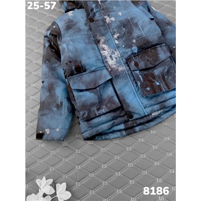 Куртка 8186 голубой