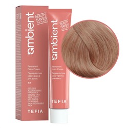 TEFIA  Ambient 9.35 Перманентная крем-краска для волос / Очень светлый блондин золотисто-красный, 60 мл