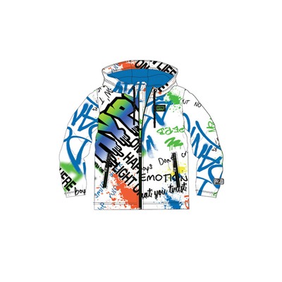 Куртка текстильная с полиуретановым покрытием для мальчиков (ветровка)