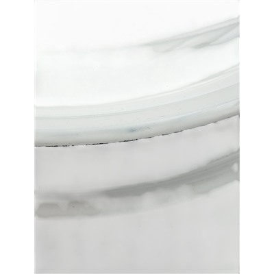 УЦЕНКА Кастрюля эмалированная, 6 л, d=24 см, без крышки, без декора, белая