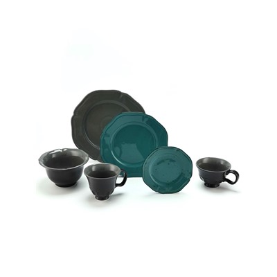 Тарелка керамическая «Азур», 23 см, Dolce Ceramo