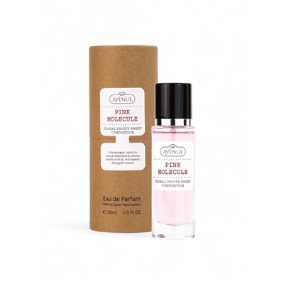 Парфюмерная вода женская VIPAVENUE Pink Molecule, 30 мл