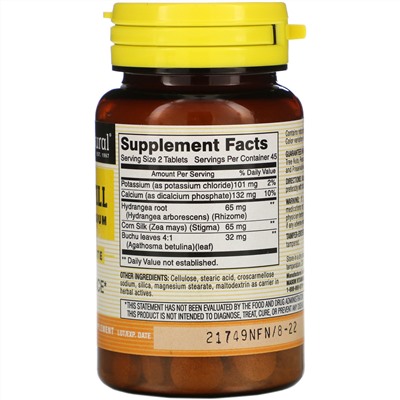 Mason Natural, Мочегонные таблетки с калием, 90 штук