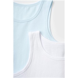 Майка трикотажная для мальчиков, 2 шт в комплекте PLAYTODAY, 1241554