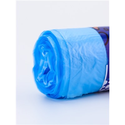 Мешки для мусора 120 л ПНД, 20 мкм, 10 шт. в рулоне, чёрные