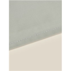 Простыня на резинке 1.5-спальная SL Home, 140×200+30 см, оливковая, перкаль