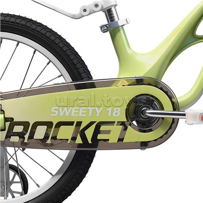 Велосипед 18" Rocket Sweety, цвет салатовый