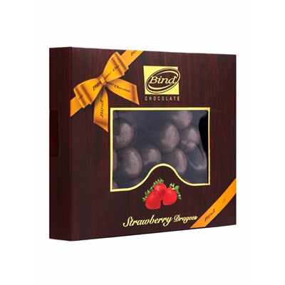 Шоколадное драже «Клубника в шоколаде»‎, 100 г