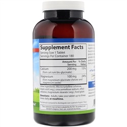 Carlson Labs, Chelated Cal-Mag, 180 таблеток