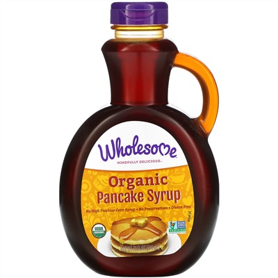 Wholesome, Organic Pancake Syrup, 20 fl oz (591 ml)