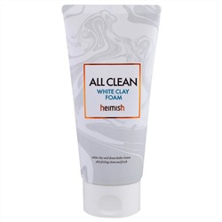 Heimish, All Clean, пенка с белой глиной, 150 г