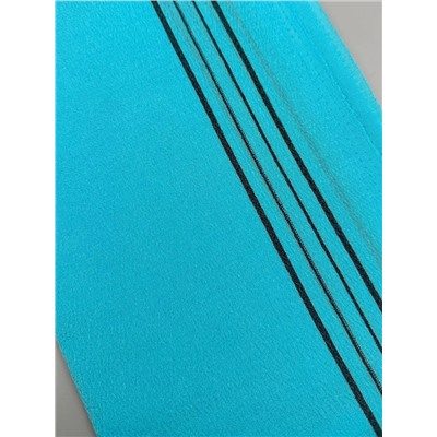 Bath Towel Мочалка-полотенце для душа с пилинг-эффектом / Long Exfoliating Towel, голубой 28174