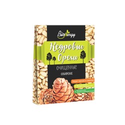 Орехи кедровые очищенные / 100 г / Отборные / ТМ BioNergy