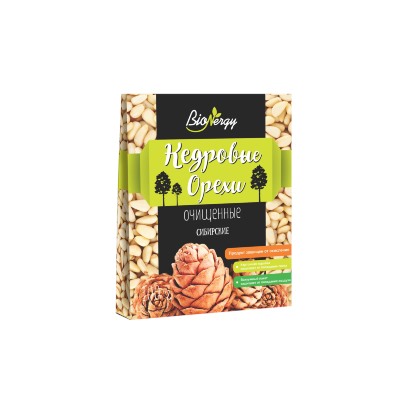 Орехи кедровые очищенные / 100 г / Отборные / ТМ BioNergy