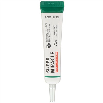 Some By Mi, AHA, BHA, PHA 14 Days Super Miracle Spot All Kill Cream,  30 ml
