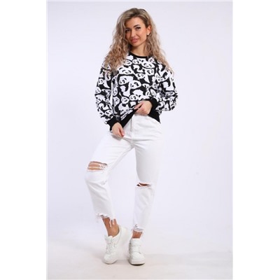 Свитшот женский арт. СФ-03-105 (Панды)