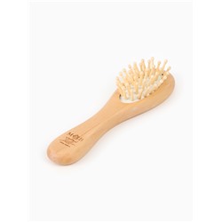 Расческа детская, деревянная с натуральной щетиной, гребень, массажная, набор 3 шт., M&B