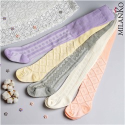 Детские колготки из натурального хлопка "косичка" MilanKo IN-001