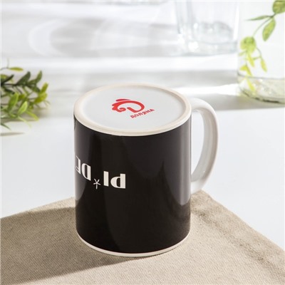 Кружка - хамелеон Доляна «Как ты красива!», 350 мл, керамика, розовая