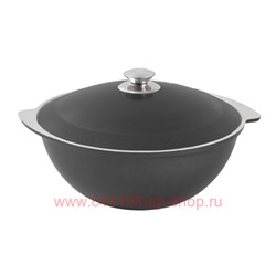 Кукмара Казан для плова ДП чёрный 4,5 л к46ч