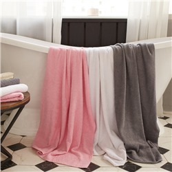 Полотенце махровое «Экономь и Я», 70×140 см, хлопок 100%, розовое