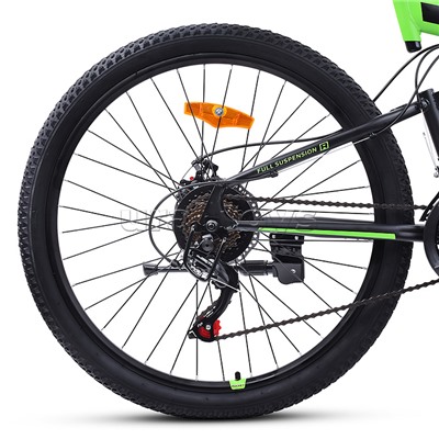 Велосипед 26" Rocket Azkar Pro, цвет зеленый, размер 18"