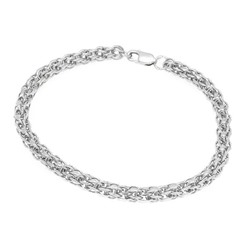 Браслет из серебра без вставки, ТР-версаль 0,7