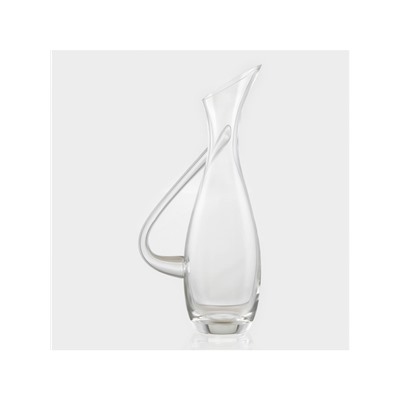 Декантер «Грюнер», 1200 мл, 15.5×10×35 см, с ручкой, стекло, прозрачный