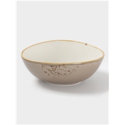 Салатник Magistro «Церера», 440 мл, 15.3×13 см, фарфор, коричневый