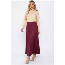 Юбка макси Алана (бордовая) Ю14254-6М