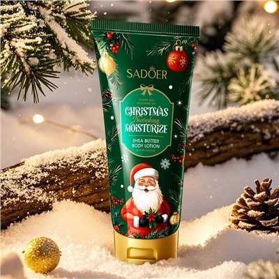 Увлажняющий лосьон для тела с маслом Ши и гиалуроновой кислотой Sadoer, 100 мл.