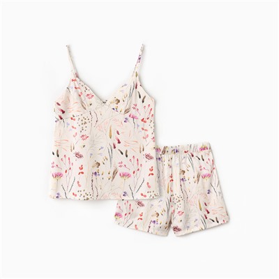 Пижама женская (майка, шорты) KAFTAN Spring, размер 52-54