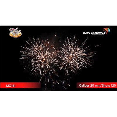 Фейерверк MC141 Радостная картина / Moving Painter (0,8" х 120)