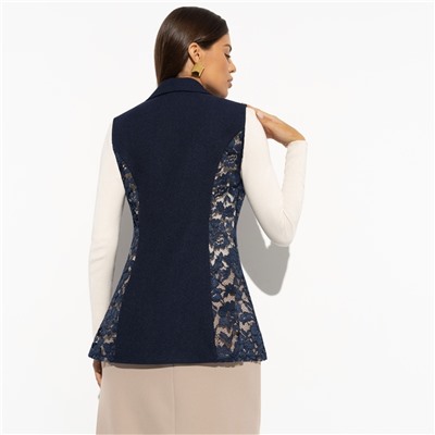 Жилет комбинированное с кружевом, Модное исключение (new)