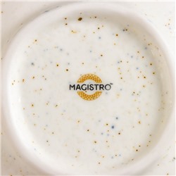 Салатник Magistro Poursephona, 500 мл, d=13.6 см, фарфор, белый