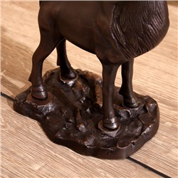 Сувенир «Олень», 17×16×34 см, алюминий