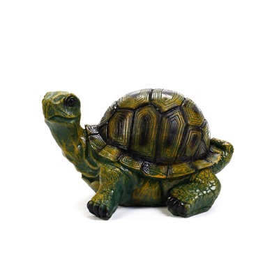 Садовая фигура из полистоуна «Черепаха», 28×22×17 см