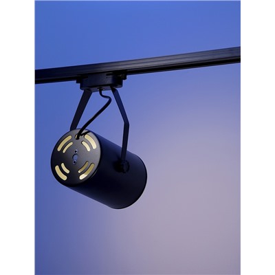 УЦЕНКА Трековый светильник под лампу E27, 50 Вт, чёрный