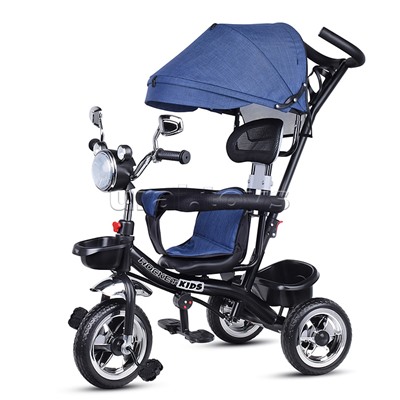 Велосипед 3-х колесный, синий