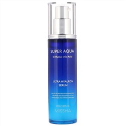 Missha, Super Aqua Ultra Hyalron, сыворотка, 50 мл (1,69 жидк. унции)