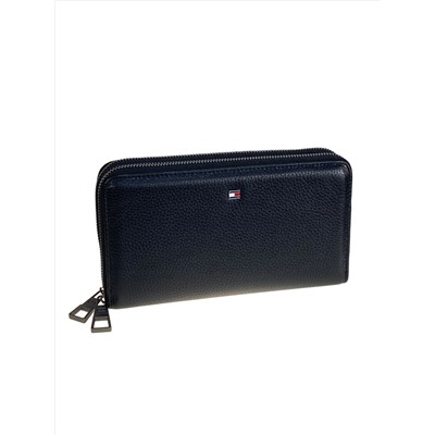 Клатч мужской из натуральной кожи, цвет черный