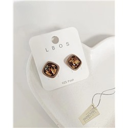 Серьги с кристаллами Swarovski