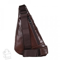 Рюкзак мужской кожаный 1211-1Z brown Zinimxs