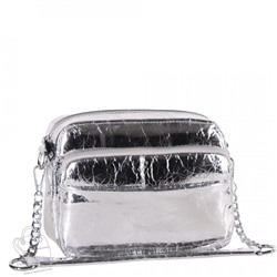 Сумка женская кожаная 2026-9NN silver Natale Navetta