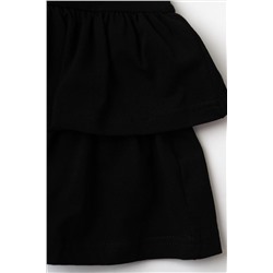 Комплект трикотажный для девочек: джемпер (футболка), юбка-шорты PLAYTODAY, 1240324