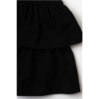 Комплект трикотажный для девочек: джемпер (футболка), юбка-шорты PLAYTODAY, 1240324