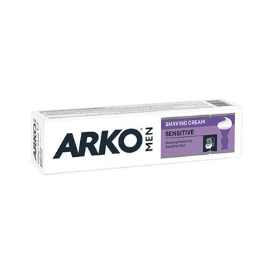 Крем для бритья ARKO MEN SENSITIVE Для чувствительной кожи 65гр